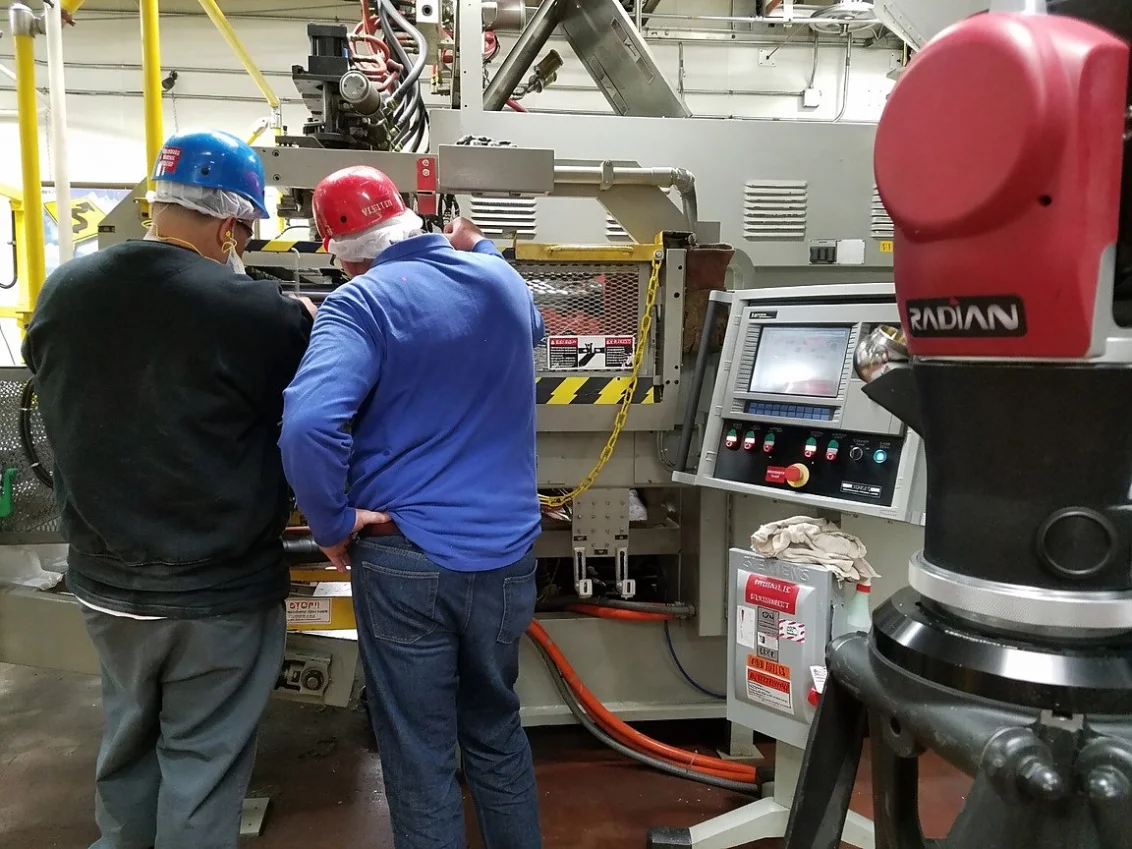 Uniloy blow molding machine rebuild